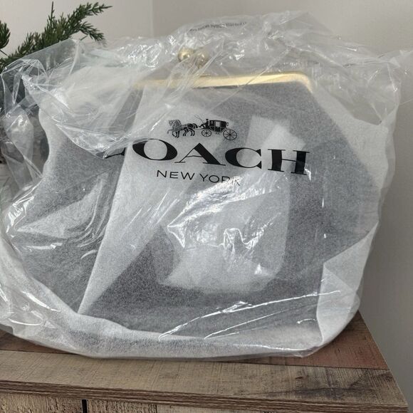 NWT Coach Kisslock Frame Bag - Picture 5 of 11